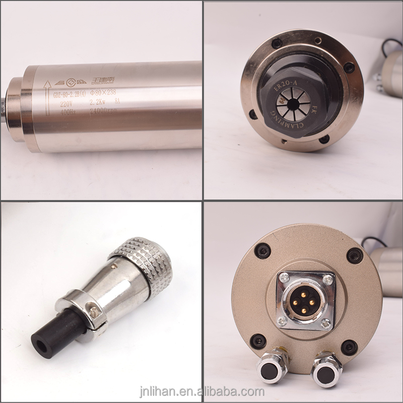 2.2KW 220V Water Cooled CNC Ro - 2.2Kw Water Cooled Spindle Kit Vfd recension och pris